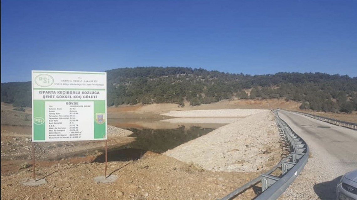 Dsi 18. Bölge Isparta Keçiborlu Kozluca Göleti Ve Sulaması