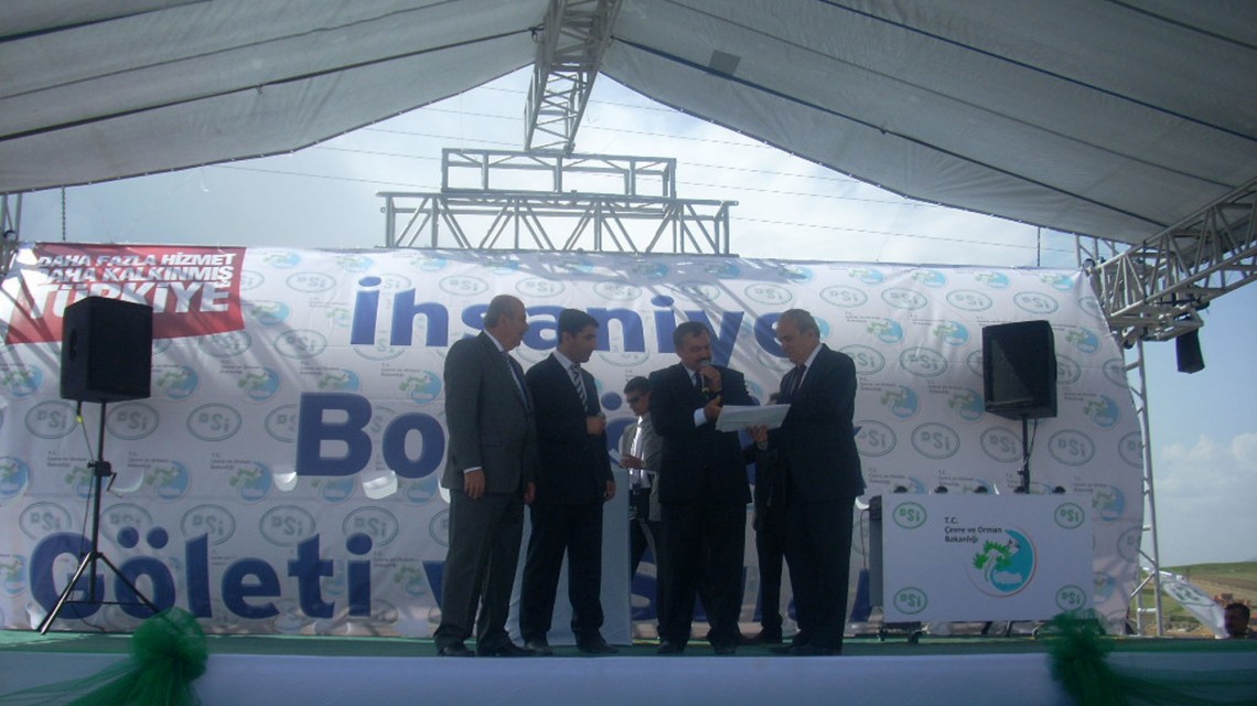 Dsi 18. Böl. Afyonkarahisar İhsaniye Bozhöyük Göleti ve Sulaması